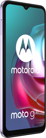 Motorola Moto G30 – Unlocked Android Smartphone, 128GB, Pastel Sky