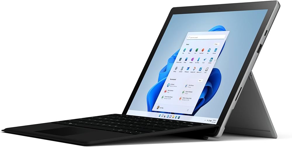 Microsoft Surface Pro 7 Intel Core i7 10th Gen Tablet - 16GB 256GB NVMe Windows 11 Pro