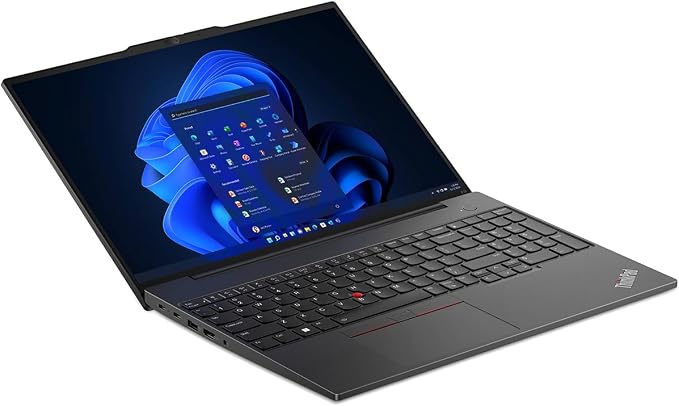 Lenovo ThinkPad E16 Gen 3 Business Laptop | Intel Core Ultra 7 255H | 16GB RAM | 512GB NVMe SSD | 16" WUXGA Display | Windows 11 Pro