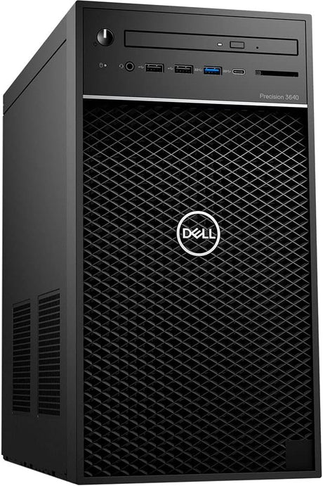 Dell Precision 3640 Tower – Intel i7-10700, 16GB RAM, 256GB SSD, Windows 11 Pro