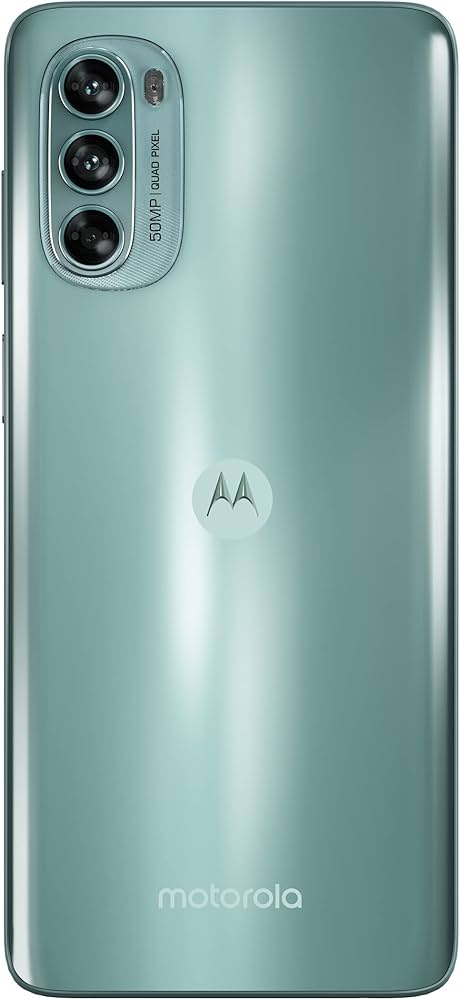 Motorola G62 5G Smartphone – Unlocked for All Carriers, 64GB Storage, 6.5" 120Hz FHD+ Display, Triple Camera, Frosted Blue