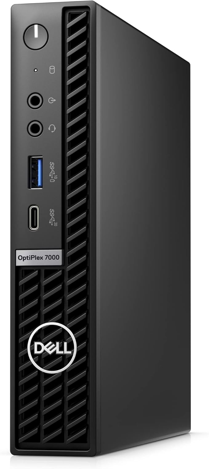Dell OptiPlex 7000 Micro PC – i7 12th Gen, 16GB RAM, 256GB NVMe SSD, Windows 11 Pro – Compact Business Desktop