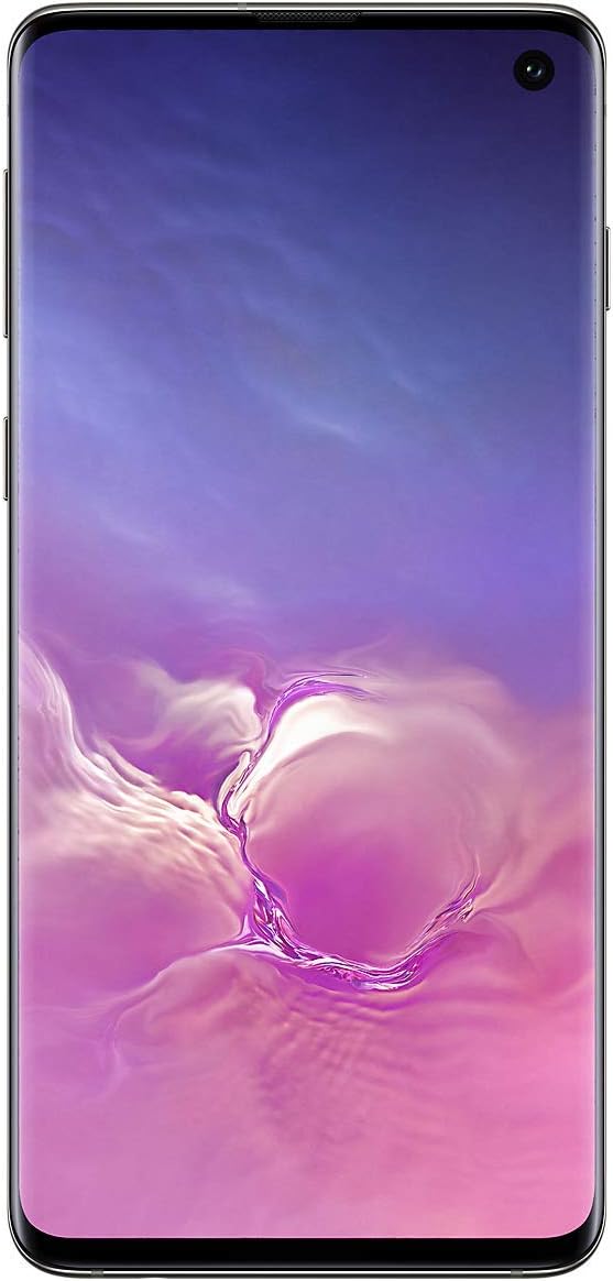 Samsung Galaxy S10 Mobile Phone; Sim Free Smartphone - Prism Black, 128GB Dual Sim