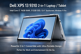 Dell XPS 13 9310 2-in-1 Laptop / Tablet – Intel Core i7 11th Gen, 16GB RAM, 512GB SSD, Windows 11 Pro, 13.4" Touch Display