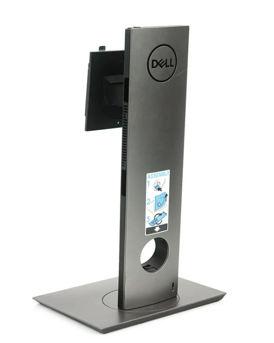 Dell Height Adjustable Stand – Customer Kit – Monitor/Desk Stand (Adjustable) – Screen Size: 19-27 Inches – Desktop – for OptiPlex 7070 Ultra