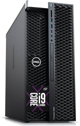 Dell Precision 5820 MT Tower, Intel Core i9-10900X 16GB 1TB SSD Radeon Pro W5500 GPU