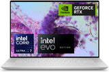 Dell XPS 16 9640-16.3 Inch FHD+ (1920 x 1200),120Hz Display, Intel Core Ultra 7 155H, NVIDIA GeForce RTX 4050 Max Q, 16GB RAM, 512GB SSD, Windows 11 Pro, Fingerprint Reader, Backlit Keyboard, Silver