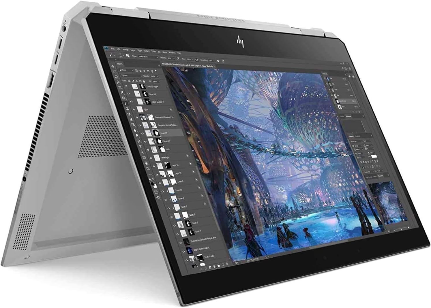 HP Zbook Studio X360 G5 i7 8850H 32GB 512GB NVMe Windows 11 Pro
