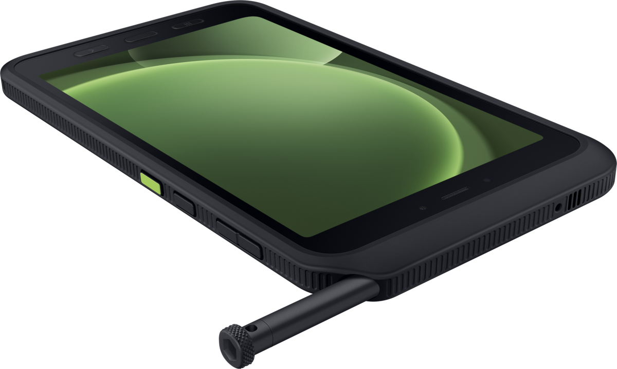 Samsung Galaxy Tab Active5 SM-X306B – Rugged 8″ Android Tablet (5G, Unlocked, 128GB) with S Pen & Protective Case