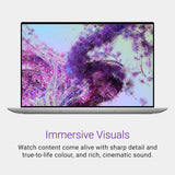 Dell XPS 16 9640-16.3 Inch FHD+ (1920 x 1200),120Hz Display, Intel Core Ultra 7 155H, NVIDIA GeForce RTX 4050 Max Q, 16GB RAM, 512GB SSD, Windows 11 Pro, Fingerprint Reader, Backlit Keyboard, Silver
