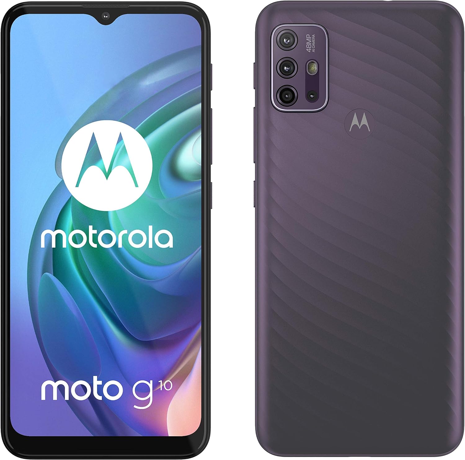 Motorola Moto G10 64GB Aurora Grey Mobile Unlocked With Charger ...