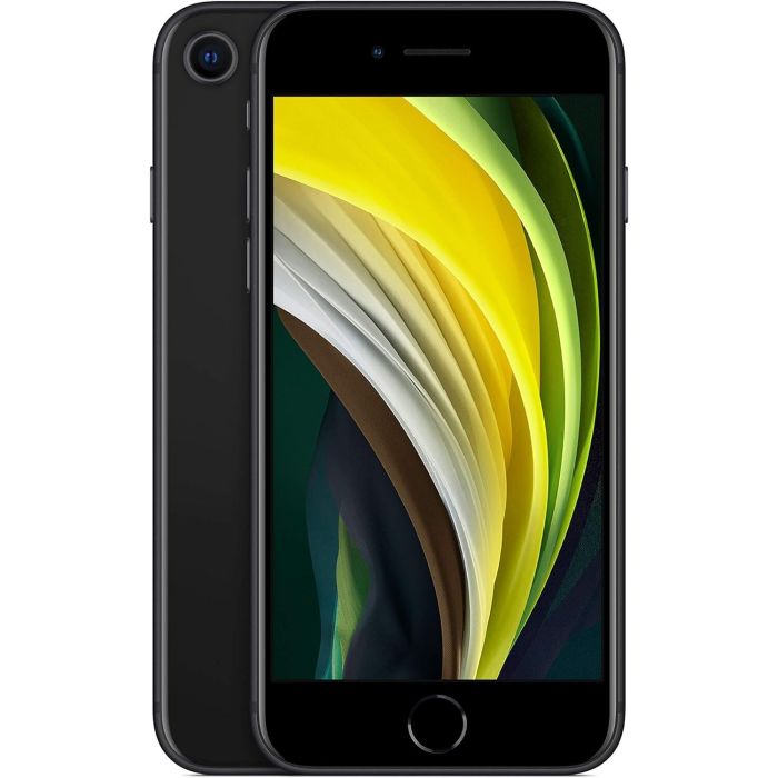 Apple iPhone SE (2nd Gen) 64GB Black Unlocked Smartphone – 4.7" Retina HD Display, A13 Bionic Chip, 12MP Camera, Touch ID, iOS, Compact Design