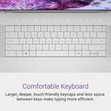 Dell XPS 16 9640-16.3 Inch FHD+ (1920 x 1200),120Hz Display, Intel Core Ultra 7 155H, NVIDIA GeForce RTX 4050 Max Q, 16GB RAM, 512GB SSD, Windows 11 Pro, Fingerprint Reader, Backlit Keyboard, Silver