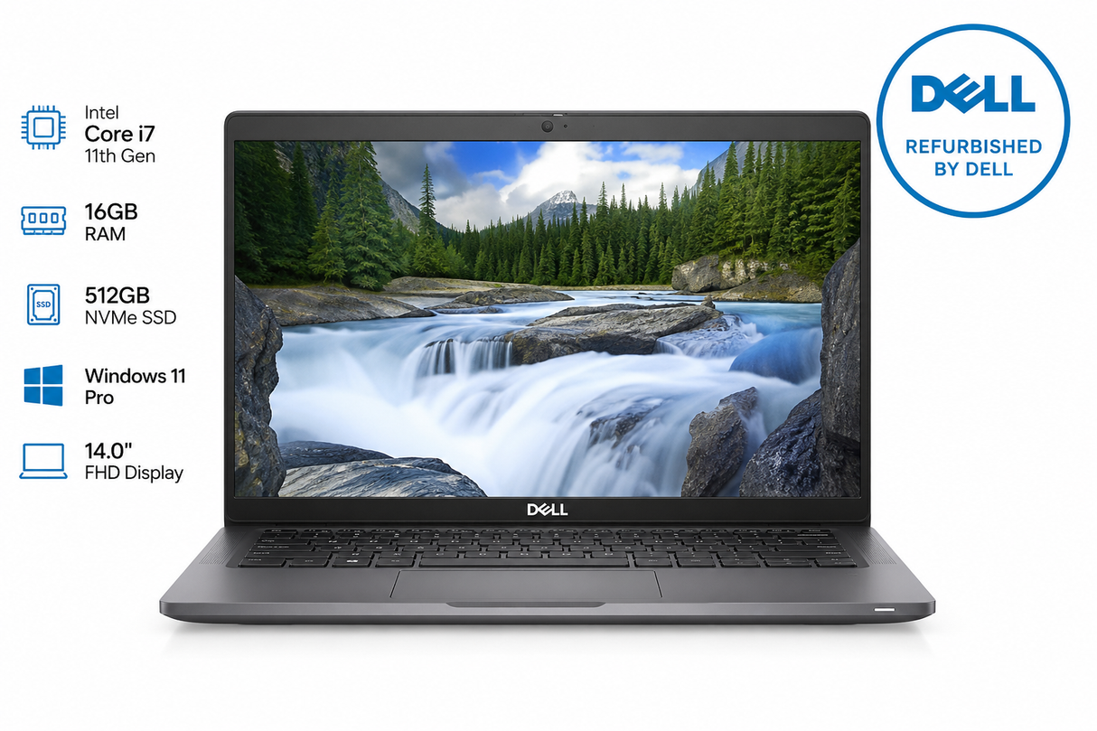 Dell Latitude 7420 - i7 11th Gen - 16GB 512GB NVMe - Windows 11 Pro - 14.0" FHD Display