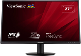 ViewSonic VA2718-SH 27 Inch IPS Full HD Monitor with VGA, HDMI, Eye Care for Work and Study at Home, Black