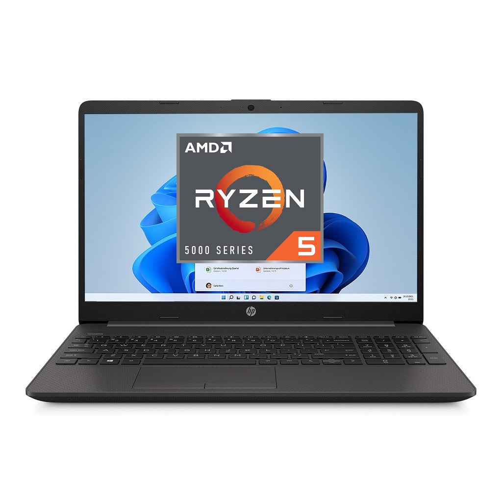 HP 255 G9 15.6" FHD Laptop | AMD Ryzen 5 | 8GB RAM | 256GB SSD | Windows 11 Pro