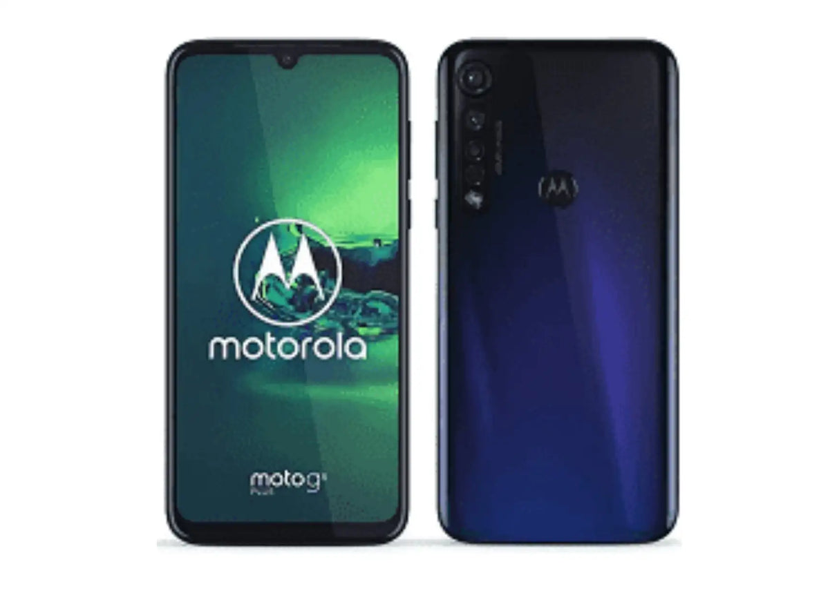 Motorola Moto G8 Plus Mobile Phone 64GB Blue Unlocked