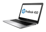 HP Probook 450 G4 i3 7th Gen 8GB 256GB SSD Windows 10 Pro 15.6" Display