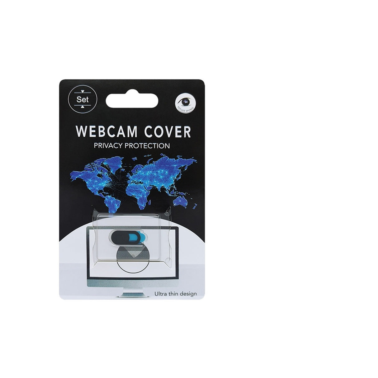 Ultrathin Design Webcam Privacy Cover Slide for laptop, MacBook, PC, Mobile Phone and Other Devices, Protect Your Privacy and Security