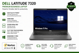 Dell Latitude 7320 Laptop | Intel Core i5 11th Gen | 16GB RAM | 512GB NVMe SSD | 13.3" FHD Touchscreen | Windows 11 Pro