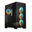 Gigabyte C500 Panoramic Stealth RGB Gaming PC Case, Tempered Glass, Optimized Airflow, ATX/Micro-ATX, Support for Liquid Cooling, Stealth Motherboard Compatible