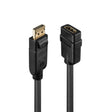 LINDY 41005 DisplayPort 1.2 to HDMI 1.3 Converter, Black