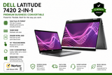 Dell Latitude 7420 2-in-1 14" Touchscreen Laptop – Intel i5-1145G7, 16GB RAM, 256GB NVMe SSD – Windows 11 Pro – Premium Business Convertible