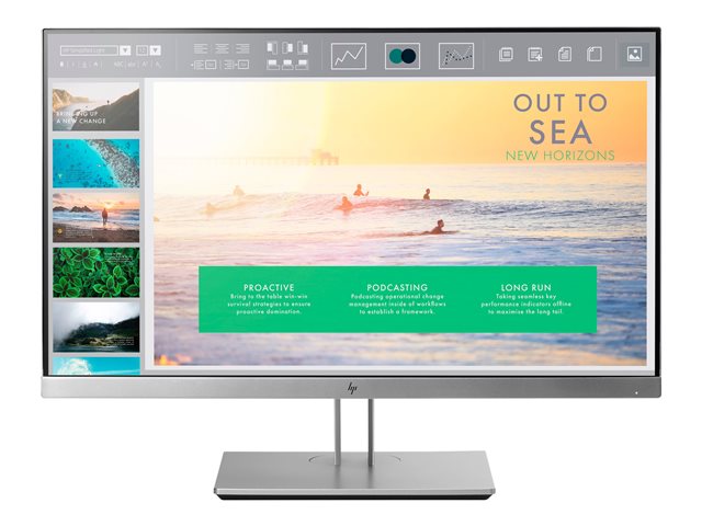 HP E232 23" TFT Monitor VGA, HDMI, DVI - Black - Full HD (1920 x 1080) resolution