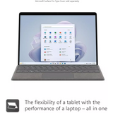 Microsoft Surface Pro 9 – Intel Core i5-1245U – 16GB RAM – 256GB SSD – Windows 11 Pro – Keyboard & Charger