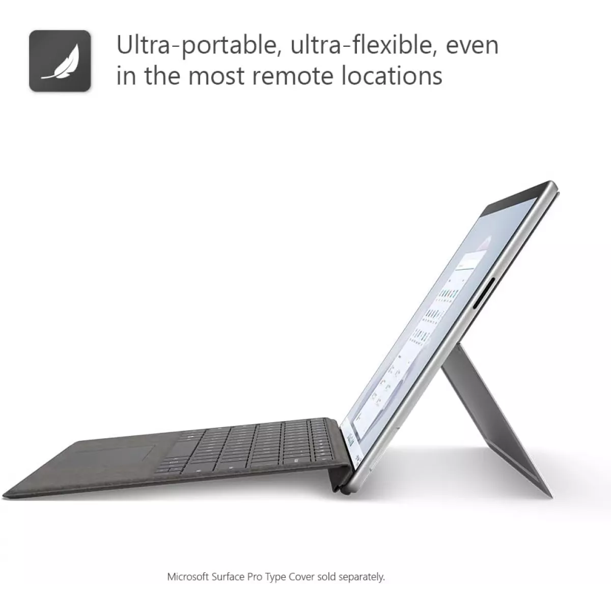Microsoft Surface Pro 9 – Intel Core i5-1245U – 16GB RAM – 256GB SSD – Windows 11 Pro – Keyboard & Charger