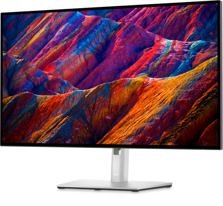 Dell U2723QE UltraSharp 27 Inch 4K UHD (3840x2160) Monitor, 60Hz, IPS, 5ms, 98% DCI-P3, HDR400, 3x USB-C, 2x DisplayPort, HDMI, 5x USB, RJ45 New Open Box