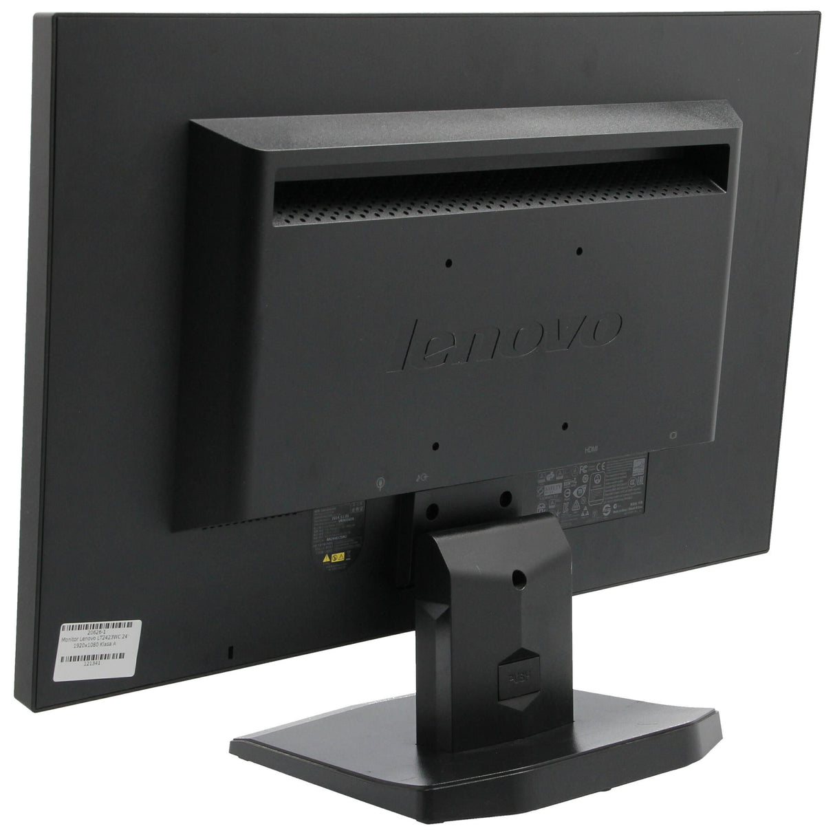 Lenovo ThinkVision LT2423 24-inch FHD HDMI & VGA LED Backlit LCD Monitor - Black