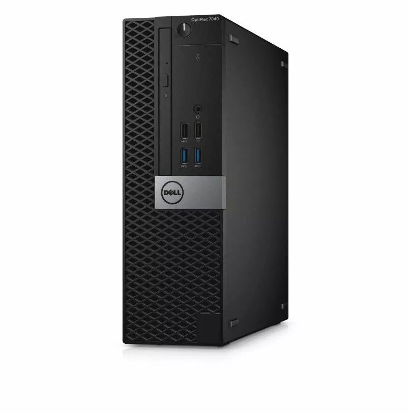 Dell OptiPlex 7040 SFF Small Desktop Core i7-6700, 16GB DDR4 RAM, 128GB SSD, Windows 10 Pro