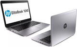 HP Elitebook 1040 i5 5th Gen 8GB 256GB SSD Windows 10 Pro 14" Display