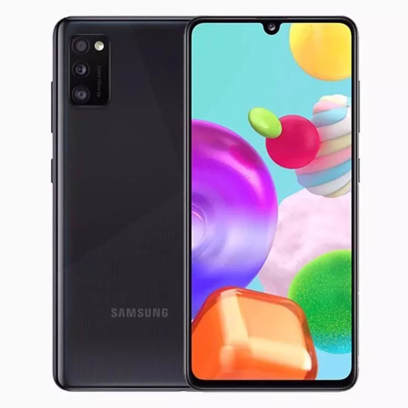 SIMフリー Galaxy A41 64GB ブラック 電池良好 Samsung Galaxy A41 Prism Crush Black 6.1