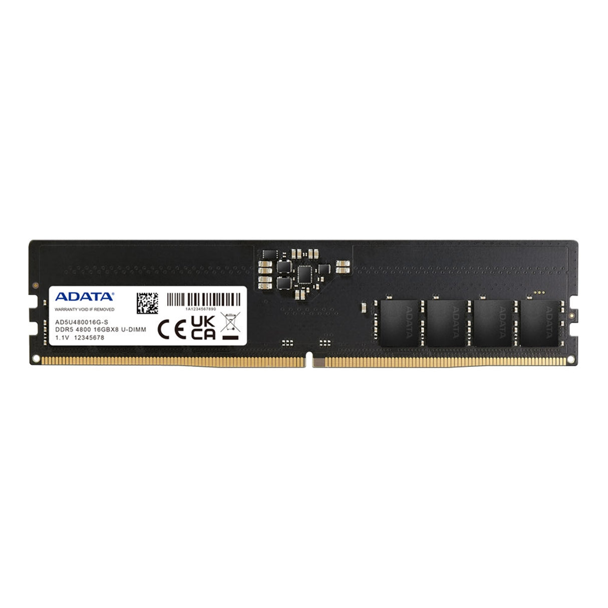 Adata AD5U480032G-S 32GB DIMM System Memory, DDR5, 4800MHz, 1 x 32GB