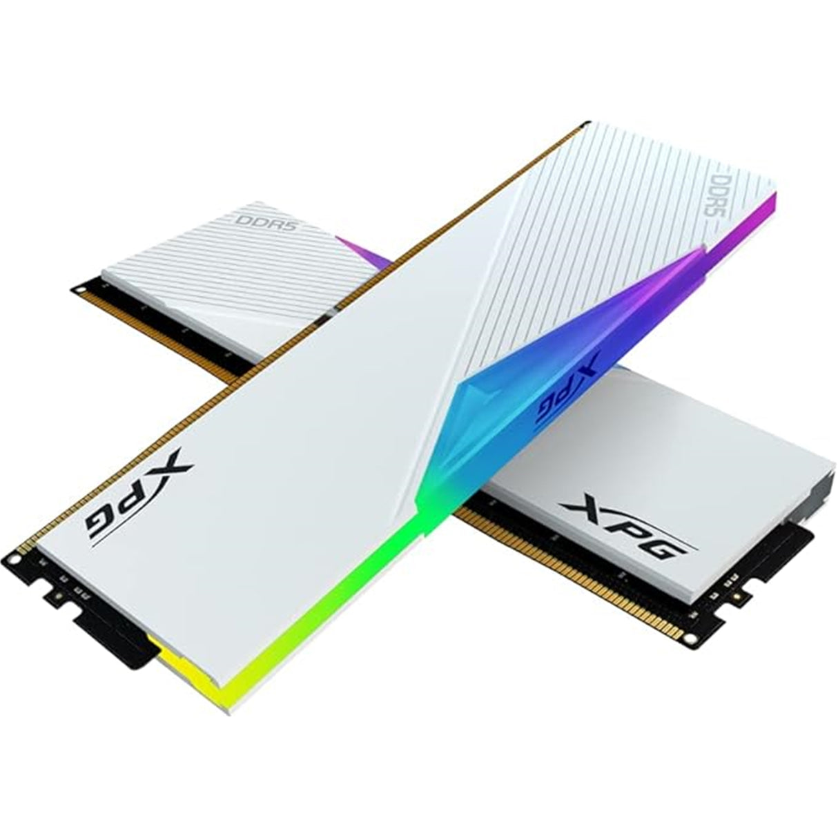 Adata XPG Lancer AX5U6400C3232G-DCLARWH 64GB U-DIMM RGB System Memory DDR5, 6400MHz, 2 x 32GB