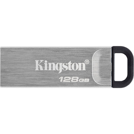 Kingston DataTraveler Kyson 128GB USB 3.2 Capless Metal USB Flash Drive