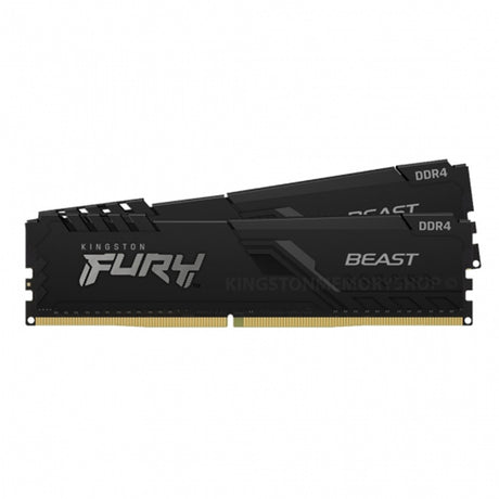 Kingston Fury Beast KF426C16BBK2/64 System Memory 64GB, 2666MHz, (2 x 32Gb), DDR4, CL16, DIMM, Black