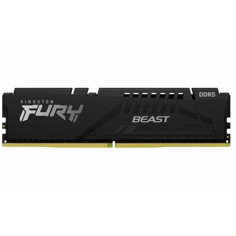 Kingston FURY Beast KF556C40BB-8 8GB System Memory, 5600MT/s, DDR5, CL40, DIMM, Black, AMD EXPO Certified