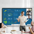 Dahua DeepHub Lite Education DHI-LPH75-ST470-B 75 Inch Interactive Smart Whiteboard, 4K Display, Android 11, Speakers, HDMI, USB-C, WiFi and Ethernet.